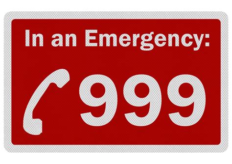 Emergency telephone number UK 999 Stock Photo: 28857828 - Alamy