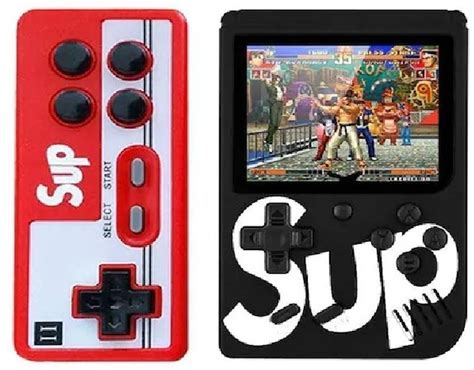 Flipfit SUP 400 in 1 USB Retro Video Gaming Console PSP mini screen and ...
