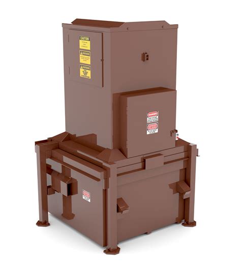 Cram-A-Lot VCH Vertical Trash Compactor | Global Trash Solutions