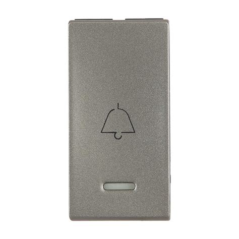 Legrand Arteor Push Button – 6 A, 250 V AC (Magnesium, Pack of 1 ...