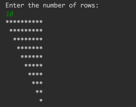 Image result for Diagonal Star Pattern in Java Condition