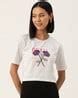 Buy White Tshirts for Women by Slenor Online | Ajio.com