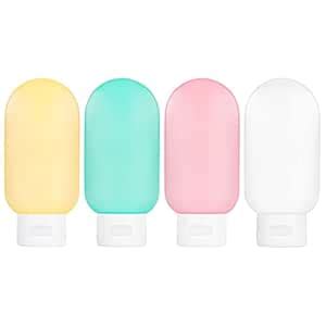 TSA Approved Travel Bottles Set for Toiletries Travel Size Containers ...