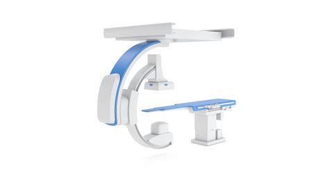 Medical C-Arm System With Table 3D Model by frezzy