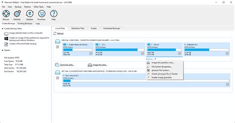 Macrium Reflect Home Edition 的图像结果