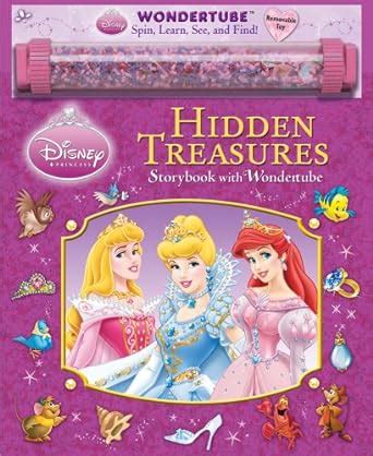 Buy Disney Princess Hidden Treasures Storybook and Wondertube Book ...