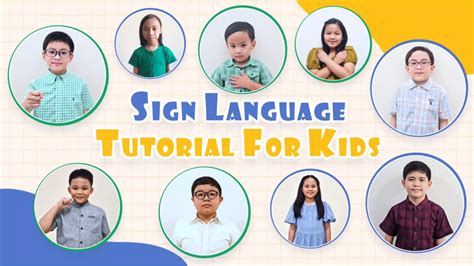 Kids Learning Sign Language 的图像结果