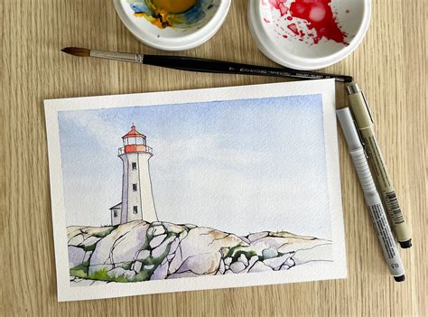 Pen and Watercolour: An Essential Technique Combining Precision and ...