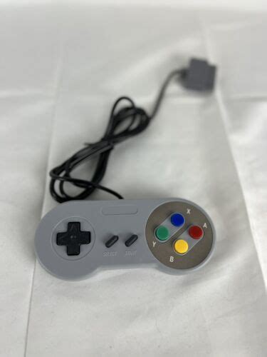 Buy 2 New Super Nintendo SNES System Console Replacement Controller 6FT ...
