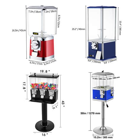 VEVOR Gumball Machine Vintage Candy Vending India | Ubuy