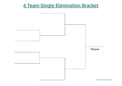 Tournament Bracket Templates PDF. download Fill and print for free ...