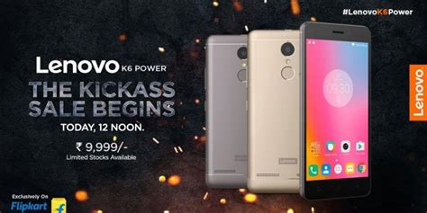 Lenovo K6 Power first online sale starting soon on Flipkart - IBTimes India