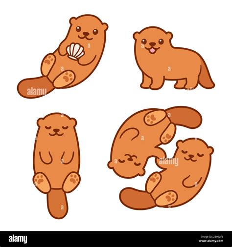 How To Draw A Funny Otter at Kathy Foley blog