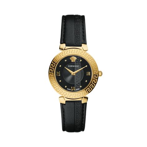 Versace DAPHNIS 35 mm Black Dial Women Watch- V16050017 – Only Watches