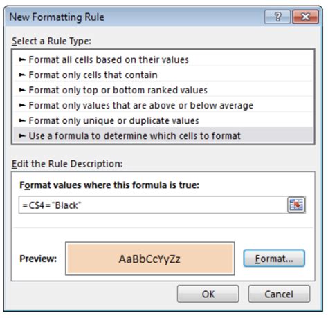 Excel Conditional Formatting Highlight Cell Rules Whole Row 的图像结果