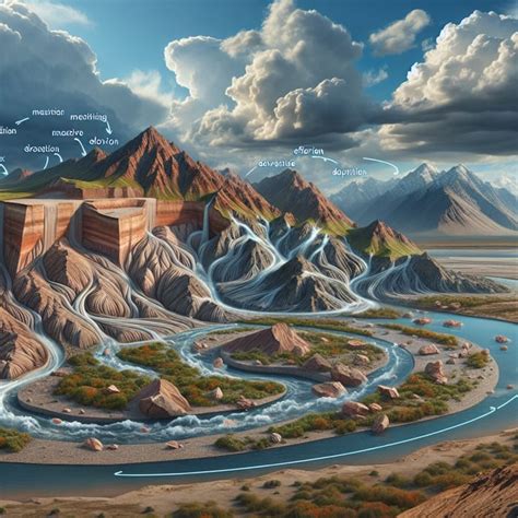 Concept Map of Exogenic Process 的图像结果