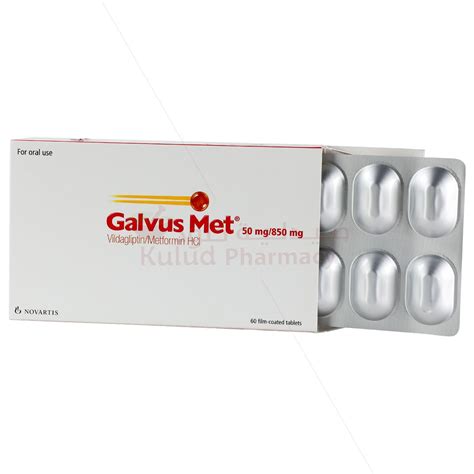 Galvus Met Tablet 50/1000 Mg 60 PC | Kulud Pharmacy