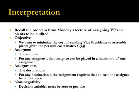 Image result for Balanced Assignment Method