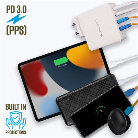 ZEB-RC42A-100W GaN - 4 in 1 Multi-device Adapter