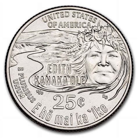 2023-D Edith Kanaka'ole American Women Quarter BU - Walmart.com