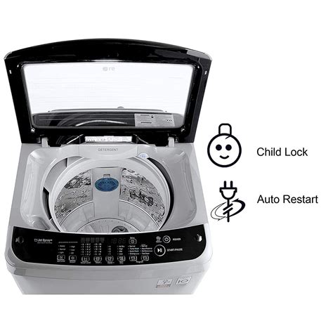 LG 7.0 Kg 5 Star Smart Inverter Fully-Automatic Top Loading Washing Ma ...