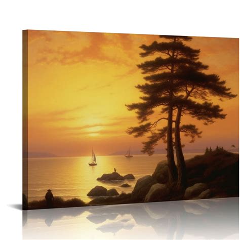 COMIO California Coast Canvas Wall Art - Walmart.com