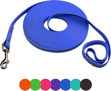 Amazon.com : Dog Training Leash,Easy to Clean Waterproof Long Dog Leash ...