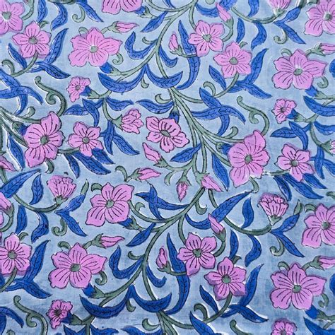Jaipuri, Mughal , Jaal, Rapid Hand Block Print Cotton Fabrics Online ...