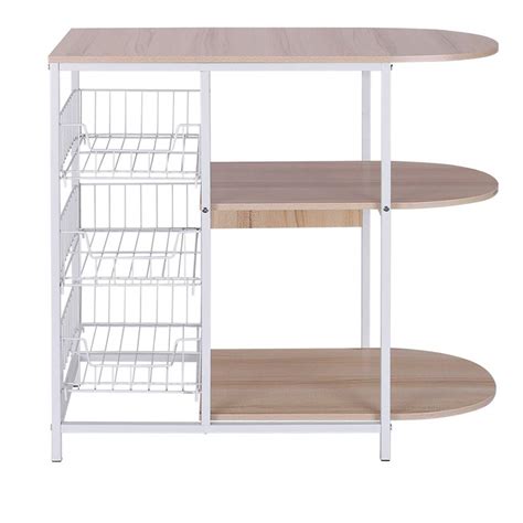 Buy Shimigy Kitchen Baker's Rack Microwave Oven Stand Workstation Shelf ...