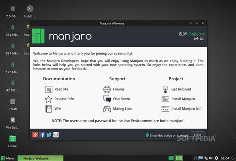 Image result for Manjaro Linux Xfce