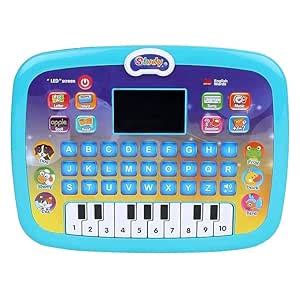 PULSBERY Kids Laptop, LED Display, with Music, Educational Laptop ...