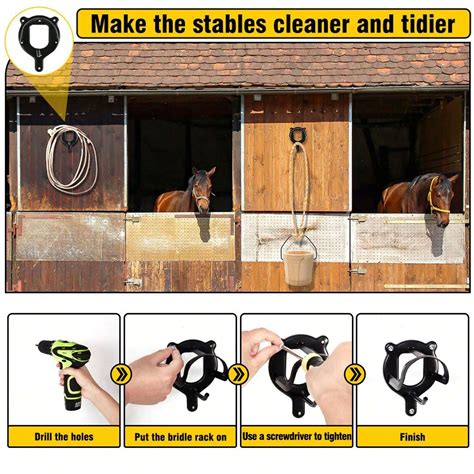 Counts Horse Bridle Rack Bridle Bracket Bridle Hooks Horse Tack Storage ...