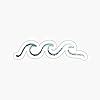 Buy Waves Sticker - Sticker Graphic - Auto, Wall, Laptop, Cell, Truck ...