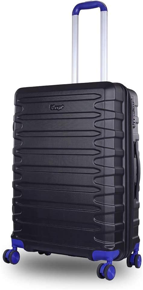 Luggero ETERNAL Light-Weight & Durable Polycarbonate DEEP RED Hard ...