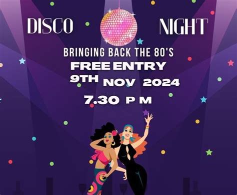 Disco Party, Ashburton Club & MSA, 9 November 2024 | AllEvents