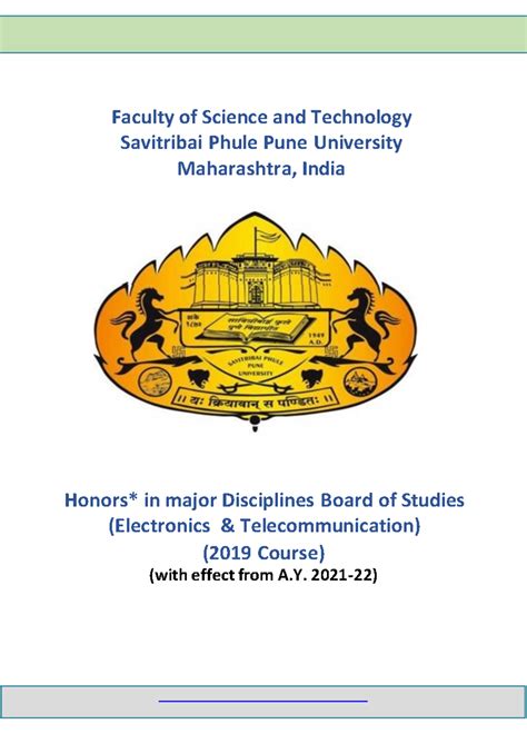 SPPU honors syllabus block chain technology - Faculty of Science and ...