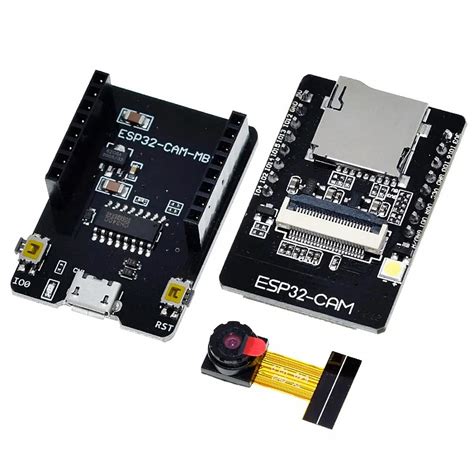 ESP32 CAM + ESP32-CAM-MB Micro USB Download Module