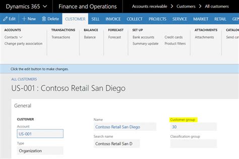 Image result for All Customers Module D365