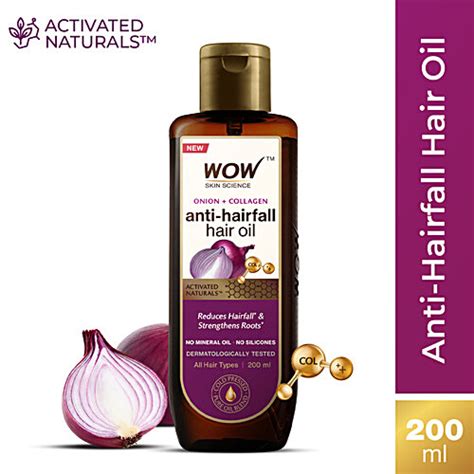 Buy Wow Skin Science Onion Black Seed Hair Oil - For Silkier & Strong ...