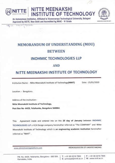 Ecosystem licensing,Advanced VLSI & AI Courses - Inohmic Training Platform