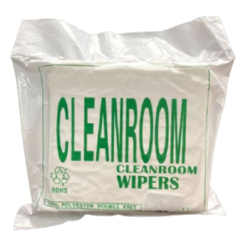 9"x9" Lint Free Cleanroom Polyester Wipes