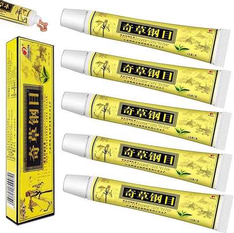 5pcs Lot Chinese Herbal Eczema, Psoriasis Cream,Eczema Cream Natural ...