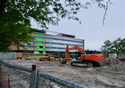 Cladding In Full Swing for Rush Specialty Hospital in Little Italy ...