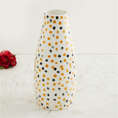 Buy Eternity Polka Decal Vase from Home Centre at just INR 2399.0