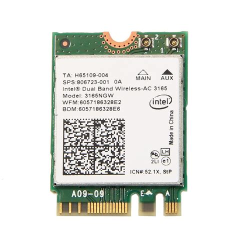 Amazon.in: Buy Intel 3165 3165NGW 3165AC Dual Band Wireless AC ...