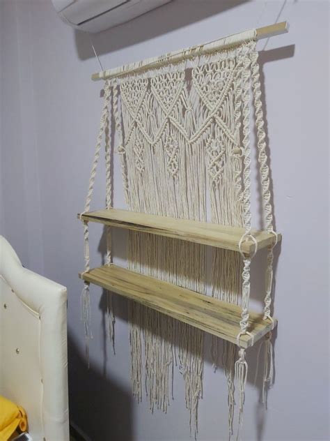 Image result for Macrame Shelves Tutorials