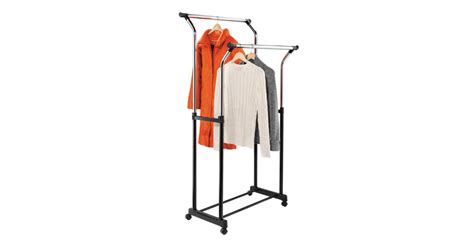 Honey-Can-Do GAR-01119 Flared Double Garment Rack | Ferguson Home