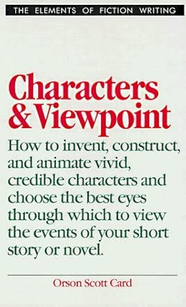 Buy Characters and Viewpoint (Elements of Fiction Writing) Book Online ...