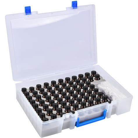 Buy ALCYON Essential Oils Storage Box Organizer for 73 Bottles, Travel ...