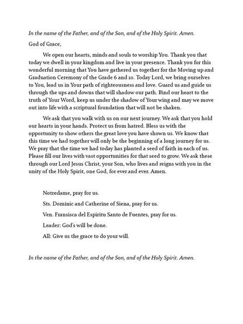 Image result for Graduation Invocation Welcome